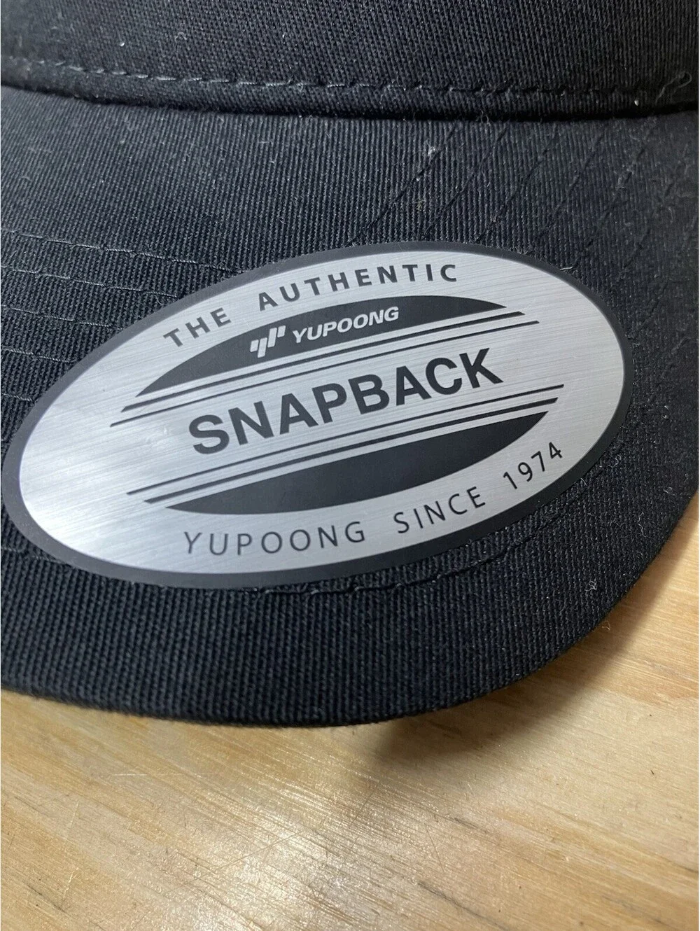 Surf & Turf Golf Snapback Cap Trucker Hat Yupoong NWT In Black/Blue